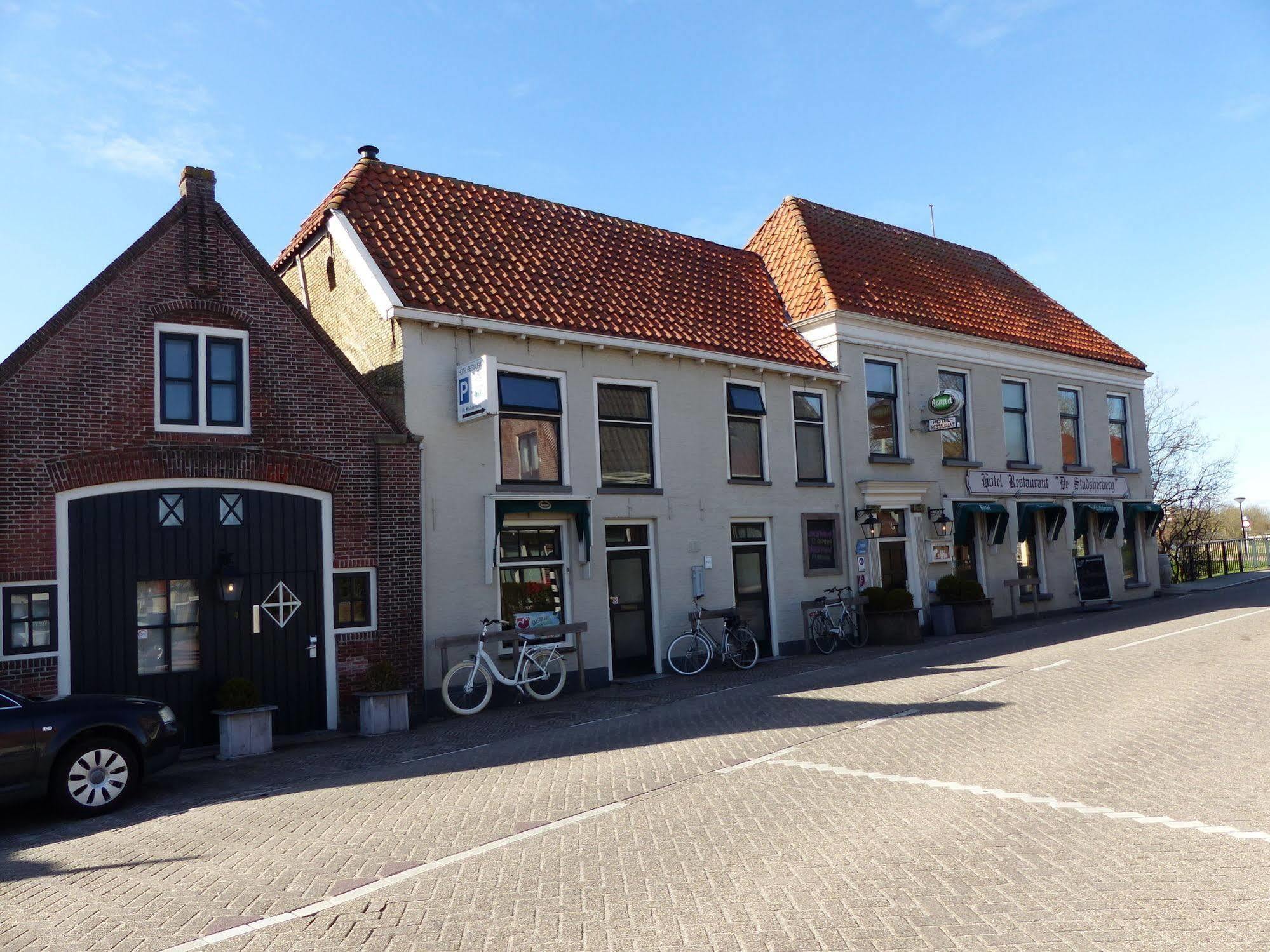 Hotel Restaurant De Stadsherberg Franeker Exterior foto